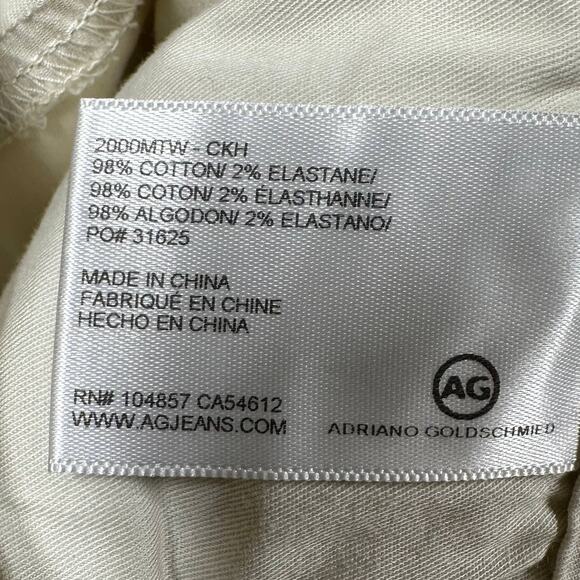 AG Adriano Goldschmied NWT The Graduate Trouser Tailored Leg Men's Size 30 - Picture 7 of 11